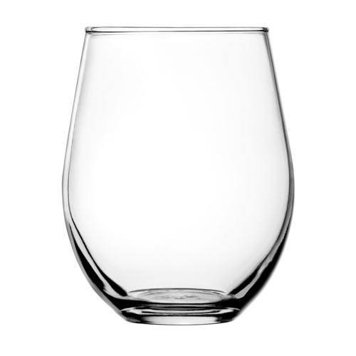 Anchor Hocking 95142L20 Vienna 20 oz. Stemless Wine Glass - 12 Per Case
