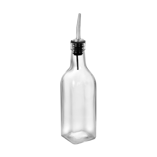 Anchor Hocking 97026 9 oz. Glass Oil & Vinegar Bottle - 4 Per Case