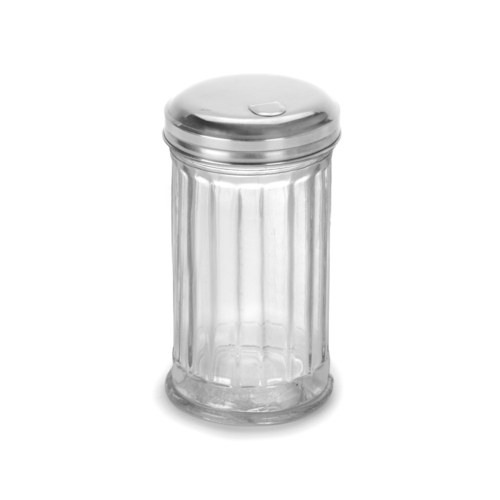 Anchor Hocking 97286 16 oz. Glass Sugar Shaker w/ Stainless Lid - 6 Per Case