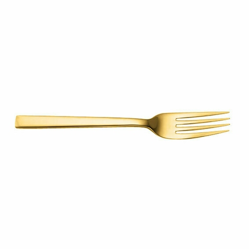 Oneida B408FDNF Chef's Table™ Golden Finish 7-7/8" Dinner Fork - 1 Doz