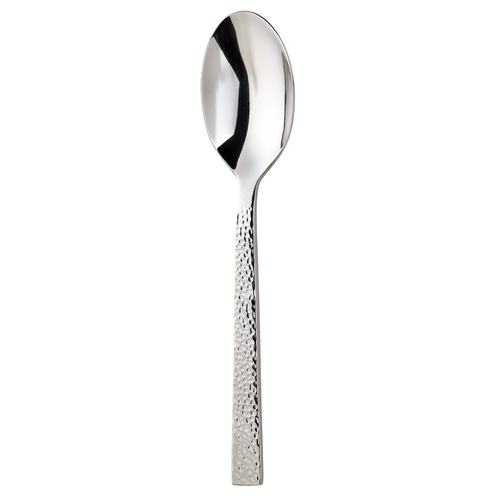 Oneida B327STBF Chef's Table Hammered™ Stainless 9" Serving Spoon - 1 Doz