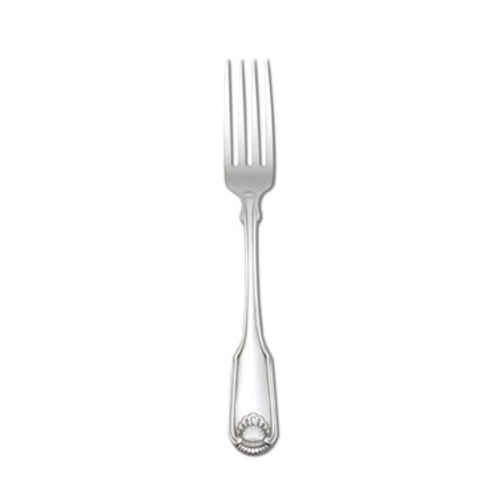 Oneida 2496FDNF Classic Shell 18/10 Stainless Steel 7.625" Dinner Fork