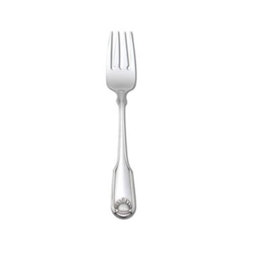 Oneida 2496FSLF Classic Shell 18/10 Stainless Steel 6.75" Salad Fork