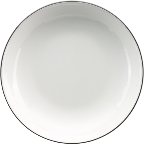 International Tableware, Inc TB-110-BL Torino Bistro European White 40 oz. Pasta Bowl - 1 Dozen
