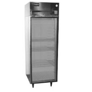 Delfield GAR1P-G 21 Cu.ft Reach-In Cooler Refrigerator w/ 1 Glass Door 