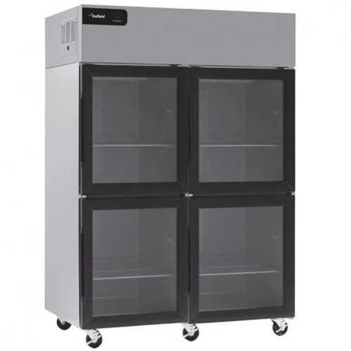 Delfield GAR2P-GH 46 Cu.ft Reach-In Cooler Refrigerator with 4 Glass Doors