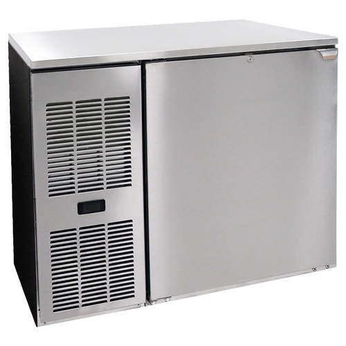 Glastender C1FL36-UC 36"x24" Stainless Steel Undercounter 1 Section Refrigerator
