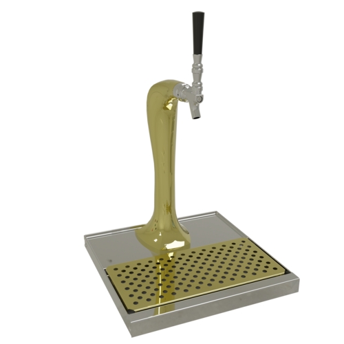 Glastender CBT-1-GF Countertop Cobra Draft Dispensing Tower - (1) Faucets