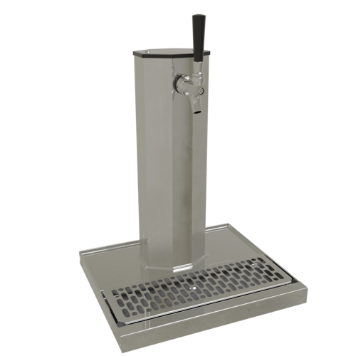 Glastender CT-1-MF Countertop Column Draft Dispensing Tower - (1) Faucets