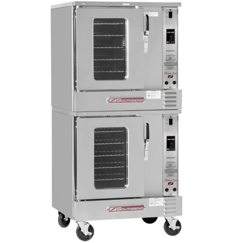 Southbend PCHG60S/S Platinum Half Size Standard Depth Gas Double Convection Oven
