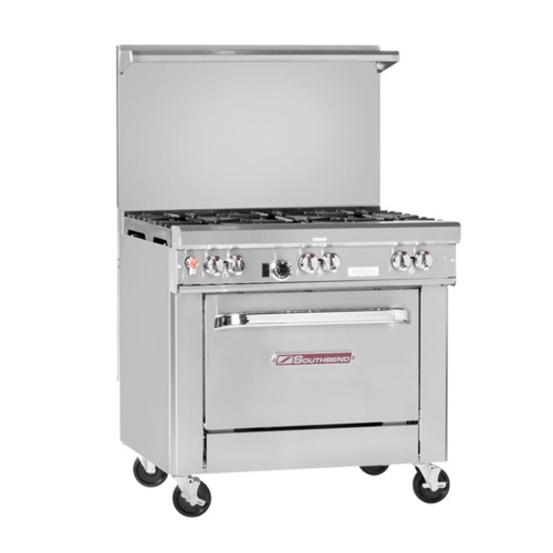 Southbend 4364A Ultimate 36" Gas (6) Burner Range w/Convection Oven