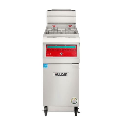 Vulcan 1VHG50CF QuickFry High Efficiency 50 lb Gas Fryer w/Computer Controls