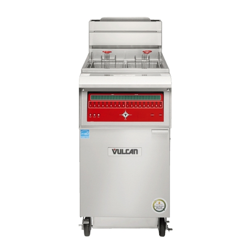 Vulcan 1VHG75CF QuickFry High Efficiency 75 lb Gas Fryer w/Computer Controls