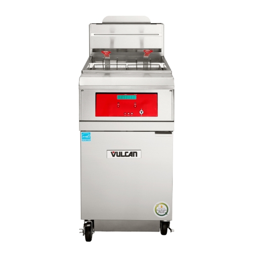 Vulcan 1VHG75DF QuickFry High Efficiency 75 lb Gas Fryer w/ Digital Controls