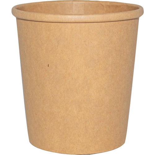 International Tableware, Inc TG-KS-26 26 oz. Kraft Paper Round Disposable Soup Cup