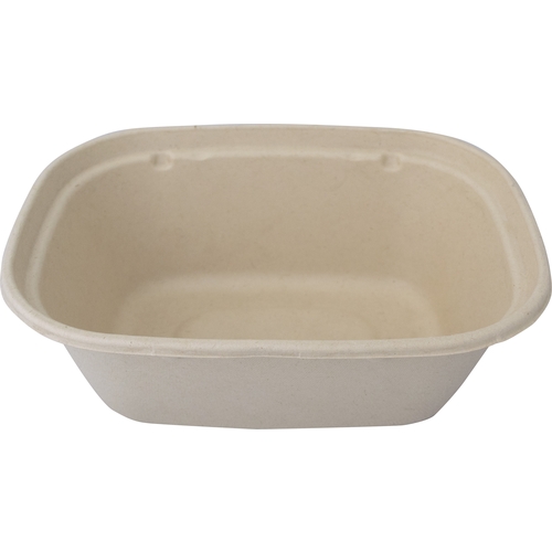 International Tableware, Inc TG-B-1300 44 oz. Microwaveable Sugarcane Take Out Container