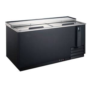 Falcon Food Service ABC-50 50" Horizontal Bottle Cooler w/ Black Vinyl Exterior