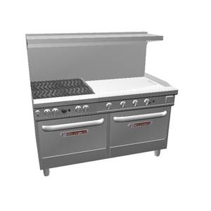 Southbend 4602DD-3GR Ultimate 60" 4 Burner Range w/ 36" Right Manual Griddle