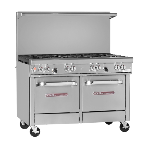 Southbend 4484EE Ultimate 48" Gas Range w/4 Star Burners & 4 Non-clog Burners
