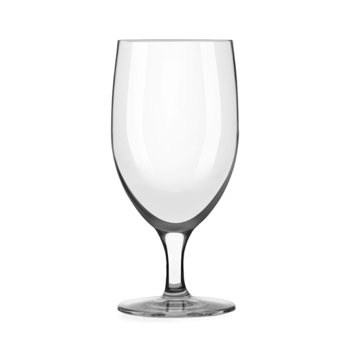 Libbey 9155 Reserve 13.5 oz Contour Footed Glass Goblet - 1 Doz