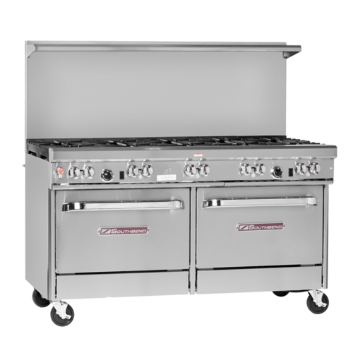 Southbend 4601AA-5L Ultimate 60" Gas 9 Burner Range w/ 2 Convection Ovens