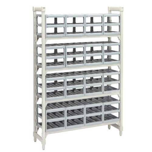 Cambro CPUWR144872480 Camshelving Premium Series 14" x 48" x 72" Wine Bottle Rack