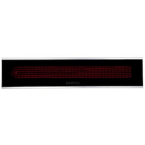 Bromic Heating BH3622000 Platinum Black Wall Mounted Electric Patio Heater - 4500W