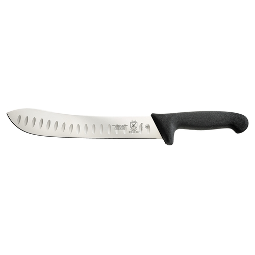 Mercer Culinary M13718 BPX® 10"Ice Hardened German Steel Granton Edge Butcher Knife