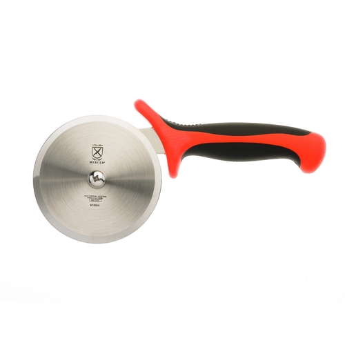 Mercer Culinary M18604RD Millennia® 4" Blade High-Carbon Stainless Steel Pizza Cutter