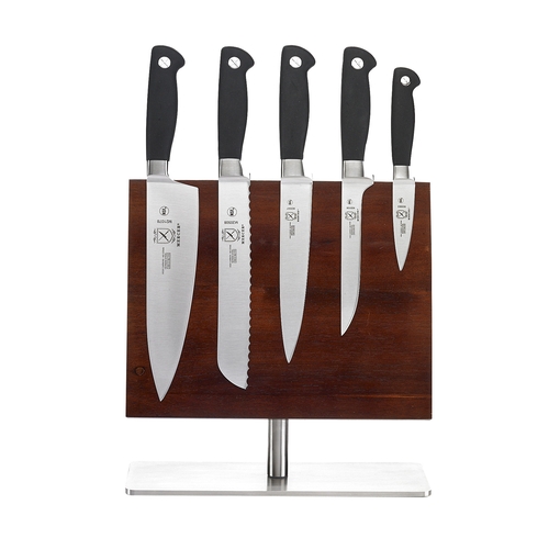 Mercer Culinary M21942 Renaissance® 6-Piece Knife Set w/ Acacia Magnetic Board