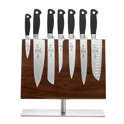 Mercer Culinary M21943 Renaissance® 8-Piece Knife Set w/ Acacia Magnetic Board