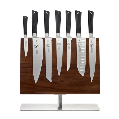 Mercer Culinary M21945 ZüM® 8-Piece Knife Set w/ Acacia Magnetic Board