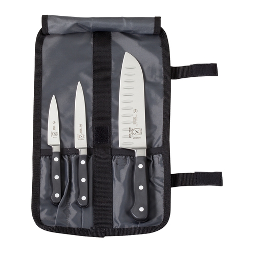 Mercer Culinary M21950 Renaissance® 4-Piece Knife Starter Set w/ Pocket Roll