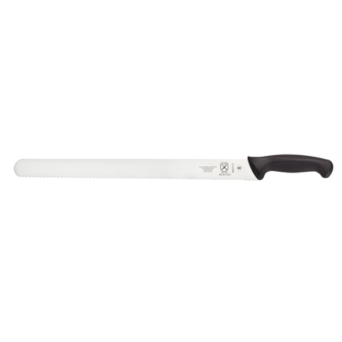 Mercer Culinary M23113 Millennia® 16" Wavy Stamped Japanese Steel Cake Slicer Knife