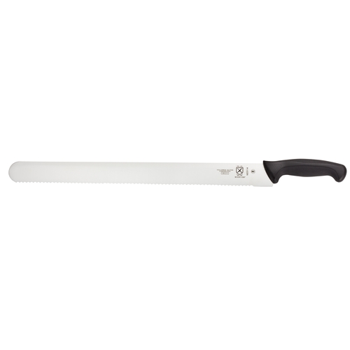 Mercer Culinary M23114 Millennia® 18" Wavy Stamped Japanese Steel Cake Slicer Knife