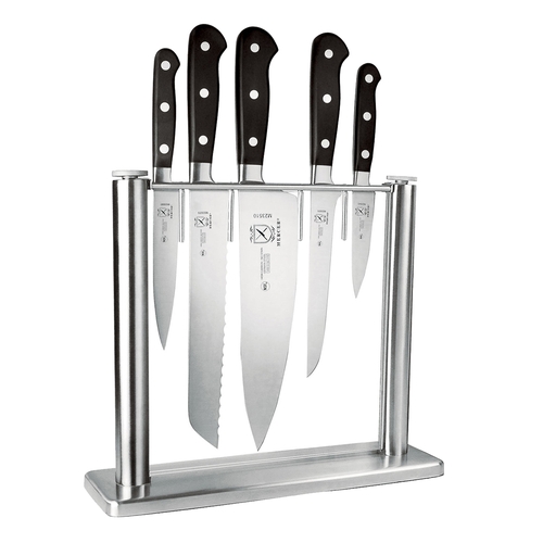 Mercer Culinary M23500 Renaissance® 6-Piece Knife Set w/ Tempered Glass Base