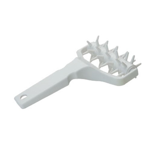 Winco RD-5P 5" White Plastic Roller Dough Docker