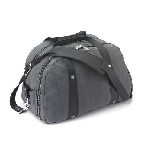 Mercer Culinary M30931 Barfly Weathered Gray Mixology Gear Bag w/ 23 Pockets