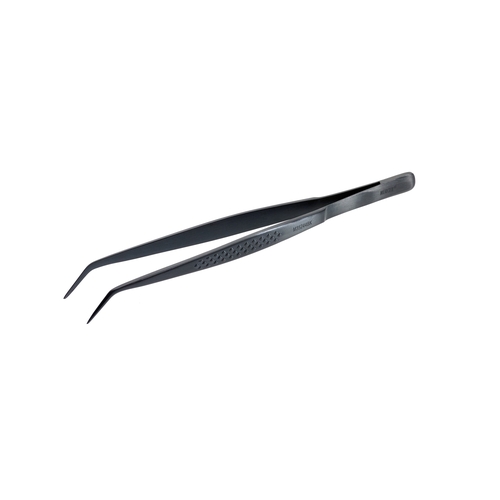 Mercer Culinary M35244BK Precision Plus™ Black Matte 6" Stainless Steel L Shape Tongs