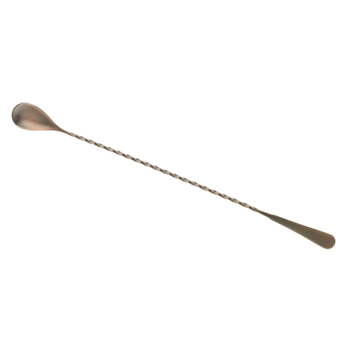 Mercer Culinary M37010ACP Barfly 13.2"Stainless Steel Twisted Japanese Style Bar Spoon