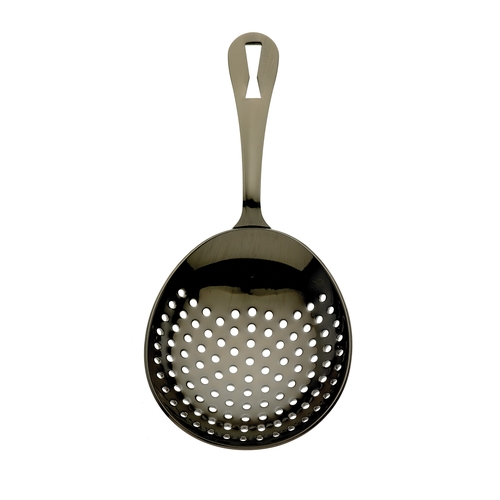 Mercer Culinary M37028BK Barfly 6.5" Stainless Steel Fine Julep Bar Strainer