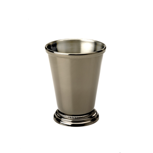 Mercer Culinary M37032BK Barfly 12 oz. Stainless Steel Julep Bar Cup w/ Footed Base