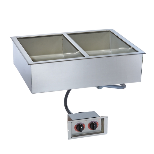 Alto-Shaam 200-HWI/D4 Halo Heat Two 12" x 20" Pan Electric Drop-In Hot Food Well