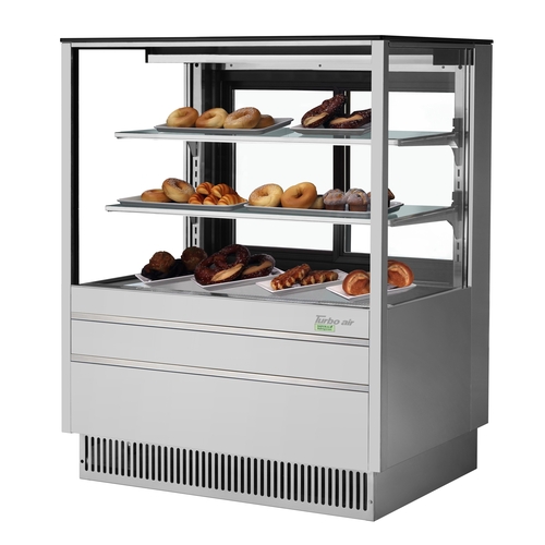 Turbo Air TCGB-36UF-DR-S 36.5" 11.8 Cubic Foot Dry Bakery Display Case