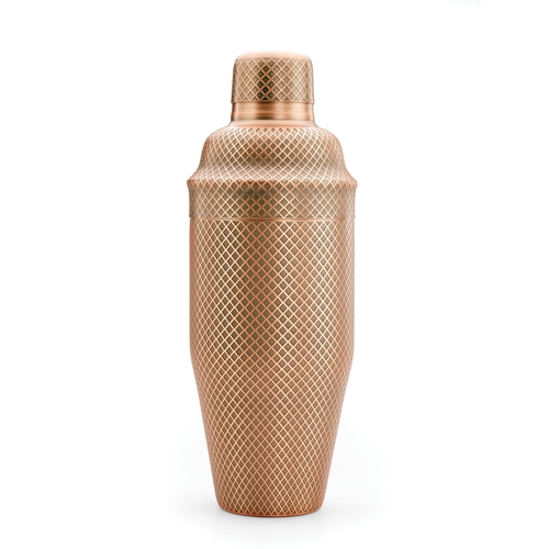 Mercer Culinary M37205ACP Barfly 24 oz Diamond Etched Lattice Japanese Cocktail Shaker