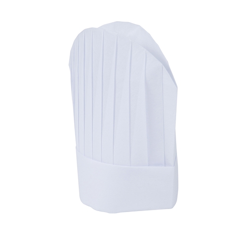 Mercer Culinary M61160WH Genesis Disposable Ovular Non-Woven White Chef's Toque