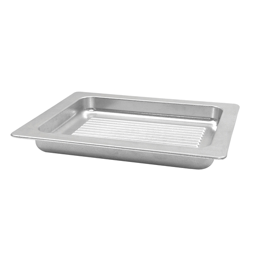 TableCraft CW1242N Aurora™ Cold Holding 1-1/2" Qt. Aluminum Half Size Grill Pan