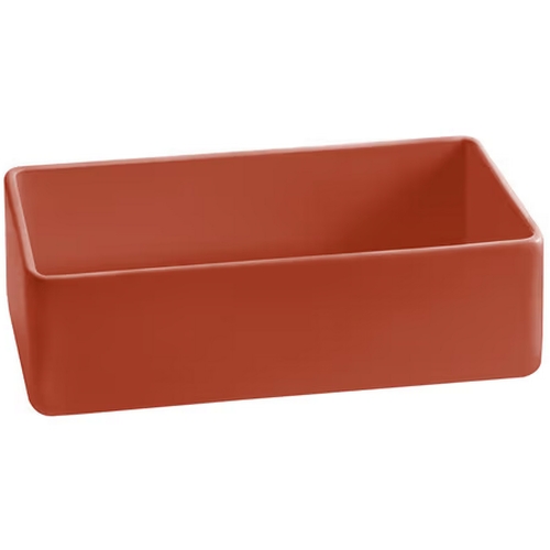 TableCraft CW4026CP Cold Holding 2qt. Copper Finish Rectangular Aluminum Bowl