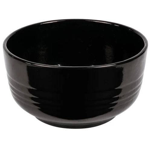 TableCraft CW3170BK Cold Holding 3.5 qt. Black Finish Round Aluminum Bowl