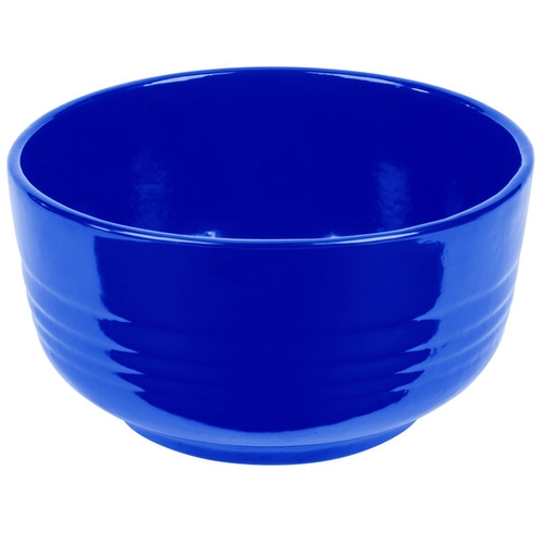 TableCraft CW3170CBL Cold Holding 3.5 qt. Cobalt Blue Finish Round Aluminum Bowl